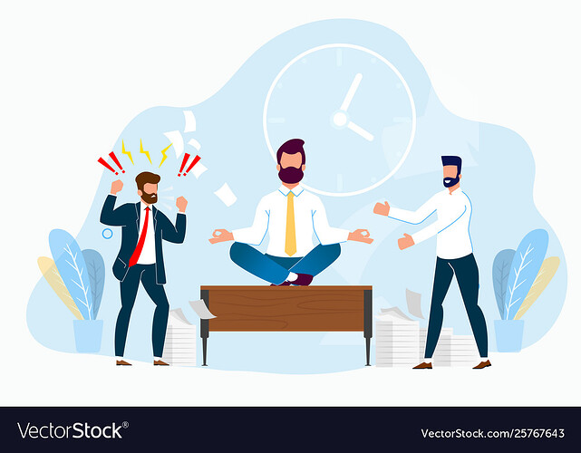 professional-stress-management-at-work-cartoon-vector-25767643