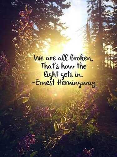 Were all broken