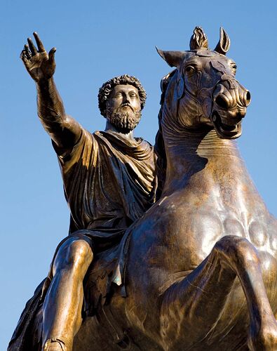 Marcus-Aurelius-statue-Rome-Piazza-del-Campidoglio