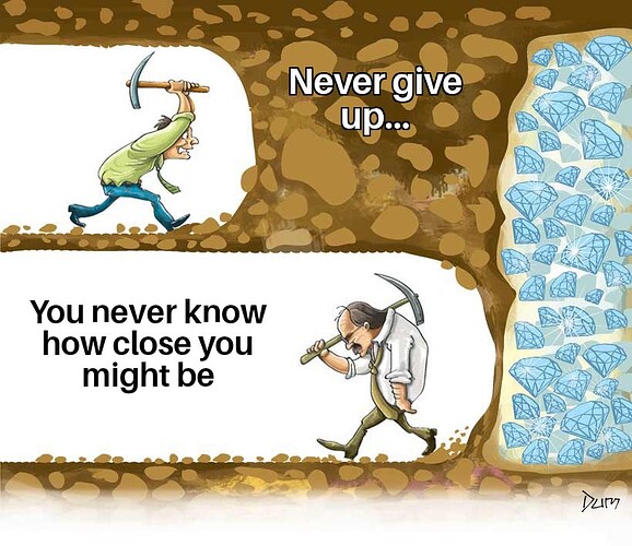 Never Give Up ٠١١٢٢٠٢٢١٠١٢٠٤