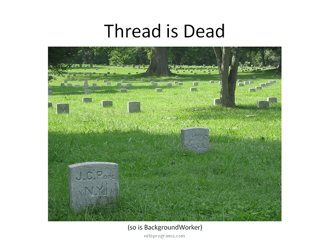 Thread is Dead