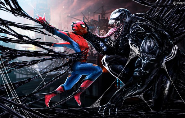spider-man-venom-peter-parker-eddie-brock-tom-holland-tom-ha