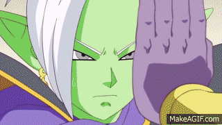 Beerus KILLS Zamasu (60FPS) on Make a GIF