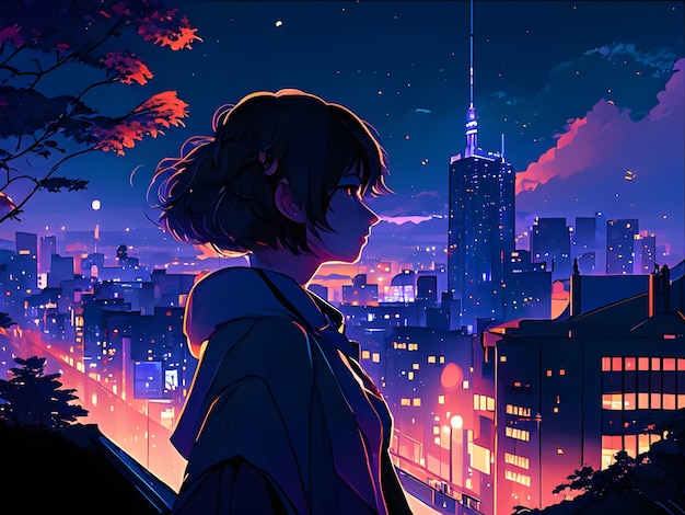 anime-girl-standing-night-sky_950633-885