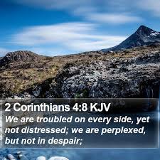 2 Corinthians 4_8 kjv