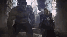 The Avengers The Hulk GIF - The Avengers The Hulk Thor GIFs